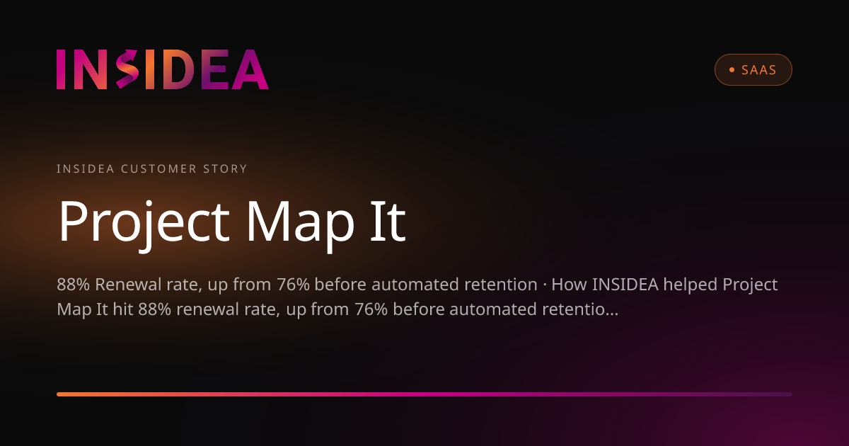 Project Map It | Customer Story | INSIDEA