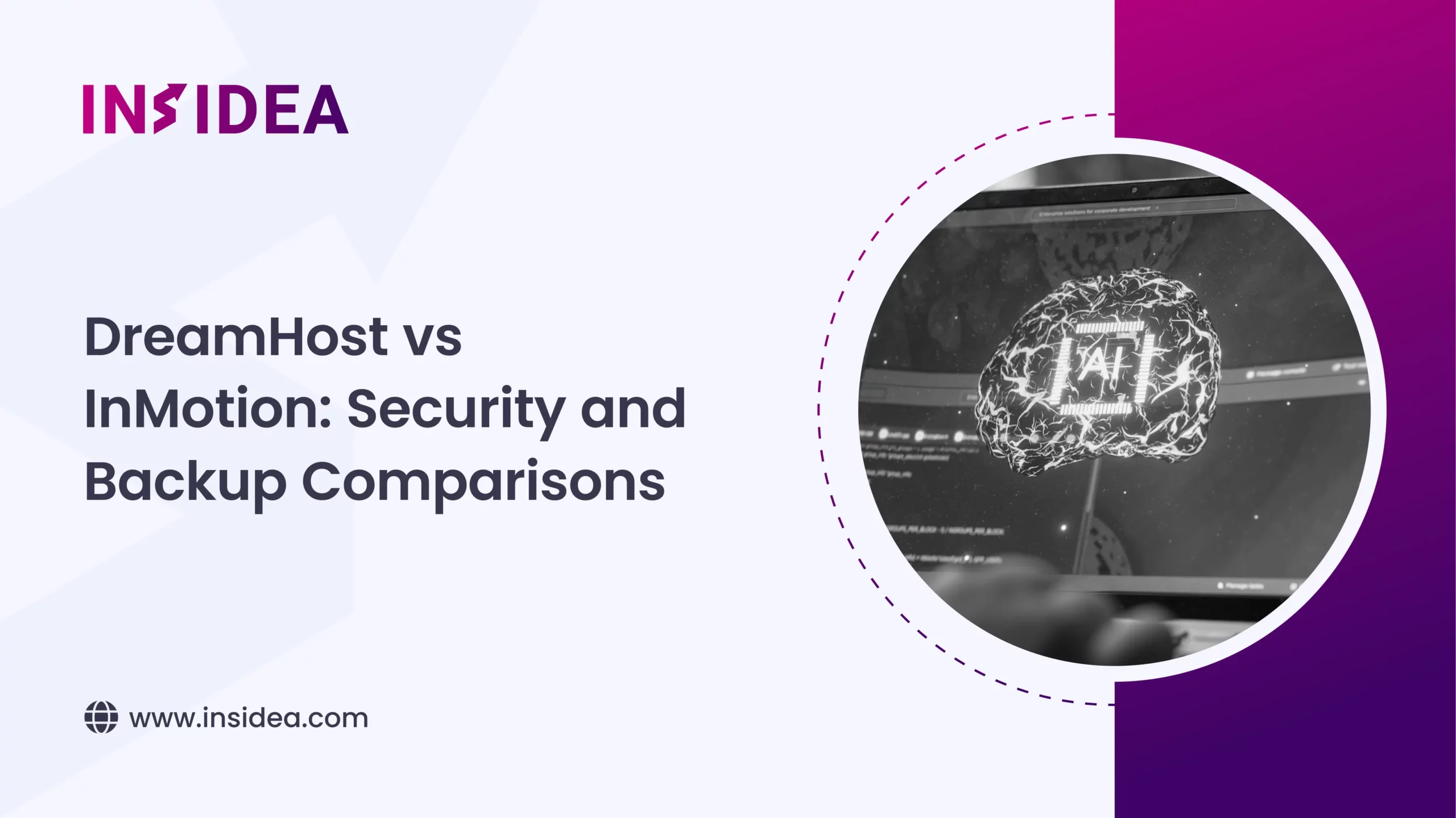 DreamHost vs InMotion Security and Backup Comparisons