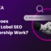 Featured Image for the blog written by INSIDEA Team: How does white label SEO partnership work?