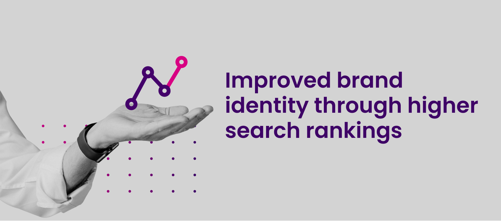 improve brand identity through higher search rankings
