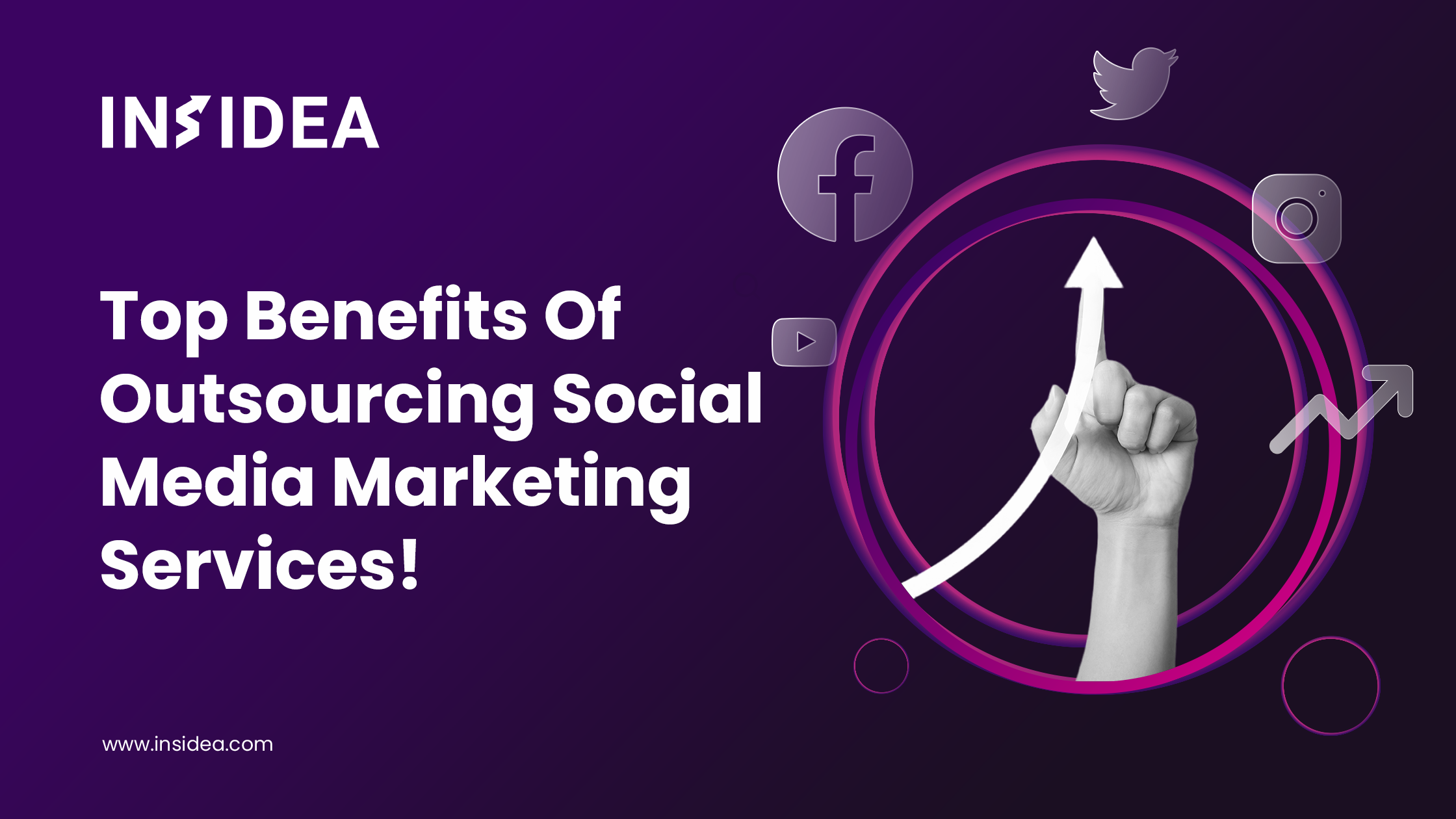 Top 5 benefits of outsourcing social media marketing services