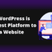Reasons why wordpress is the best platform to build a website