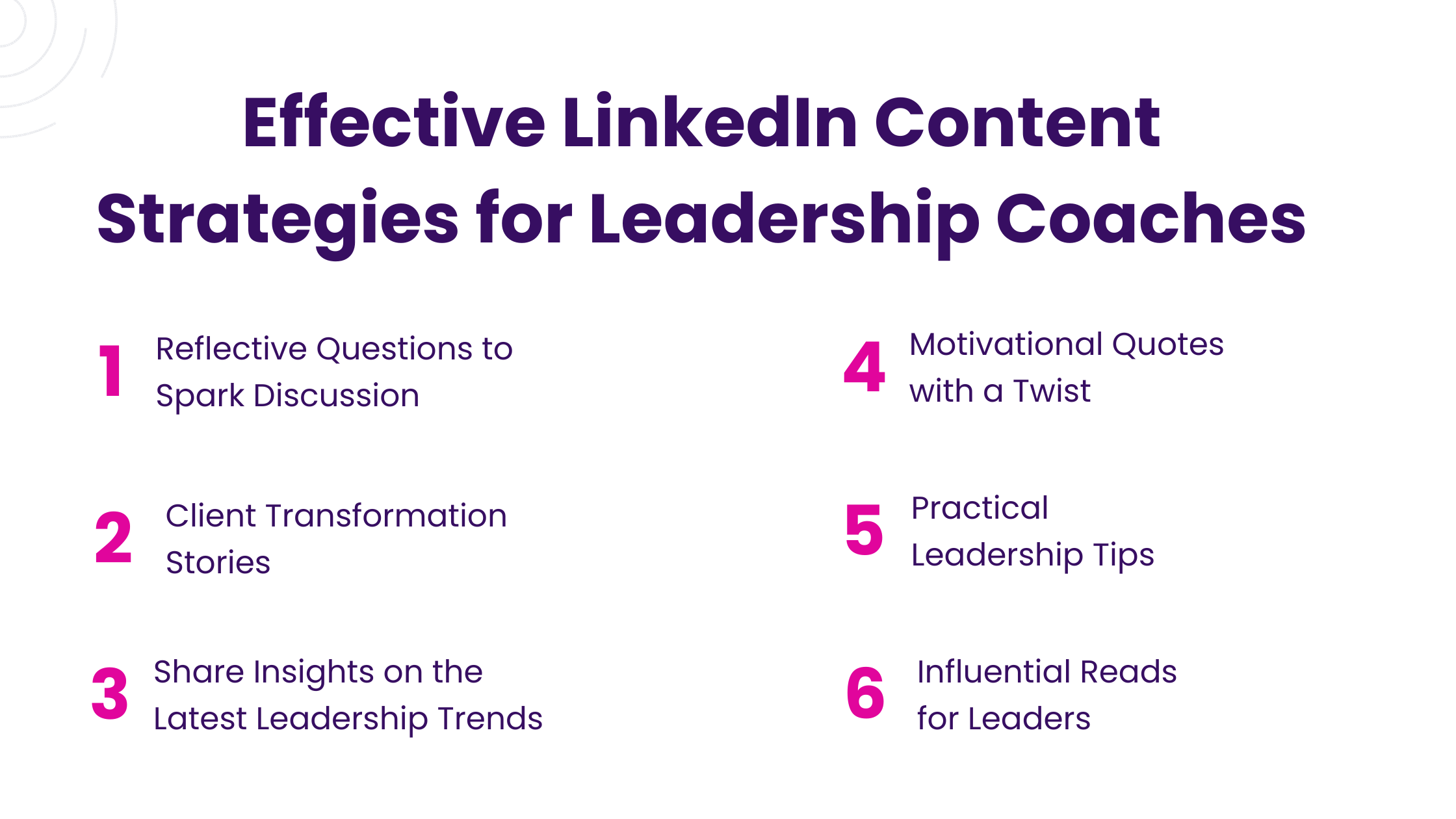 Effective LinkedIn Content Strategies for Leadership Coaches