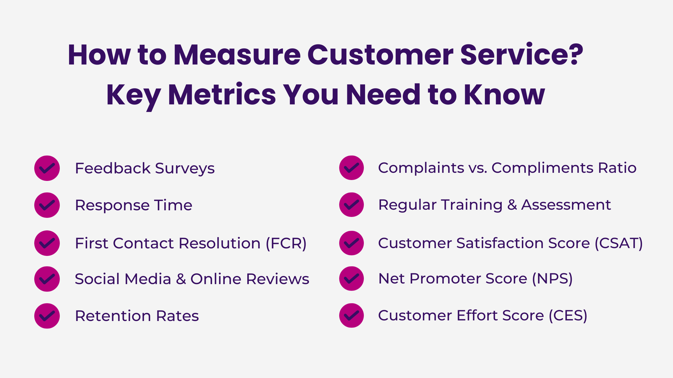 How to Measure Customer Service Key Metrics You Need to Know