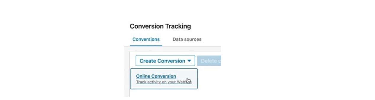How to create conversion tracking