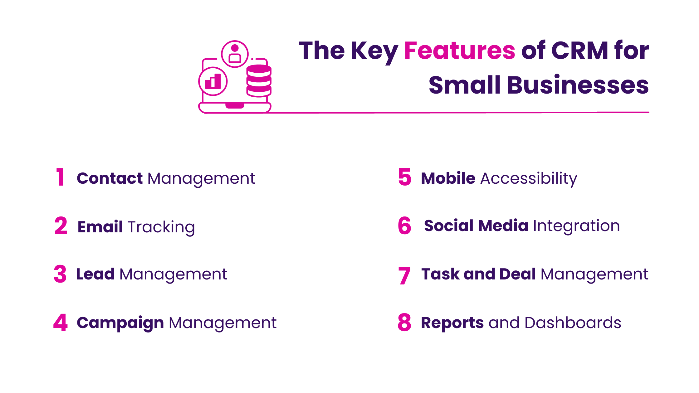 Key Features of CRM for Small Businesses