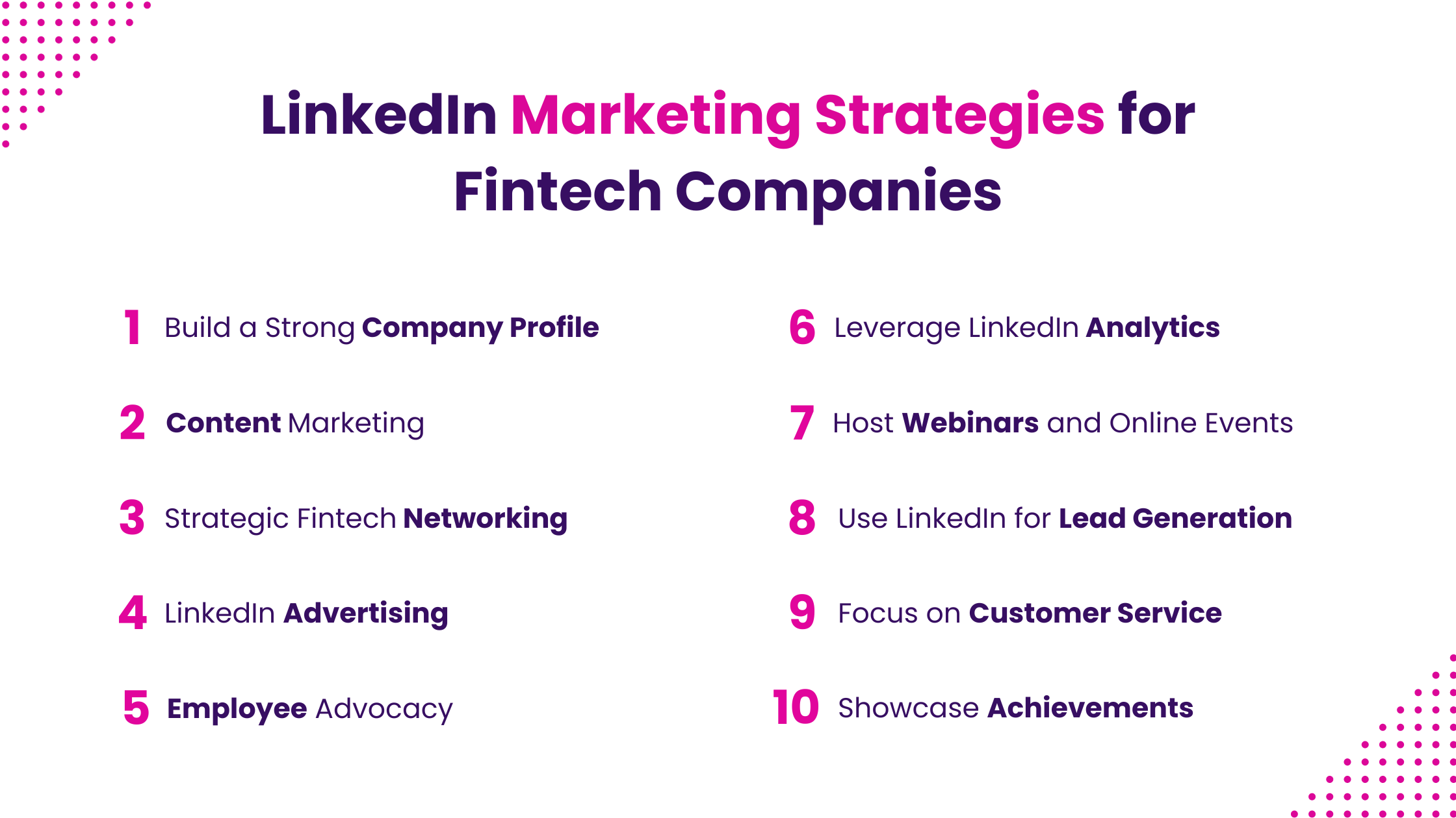 LinkedIn Marketing Strategies for Fintech Companies
