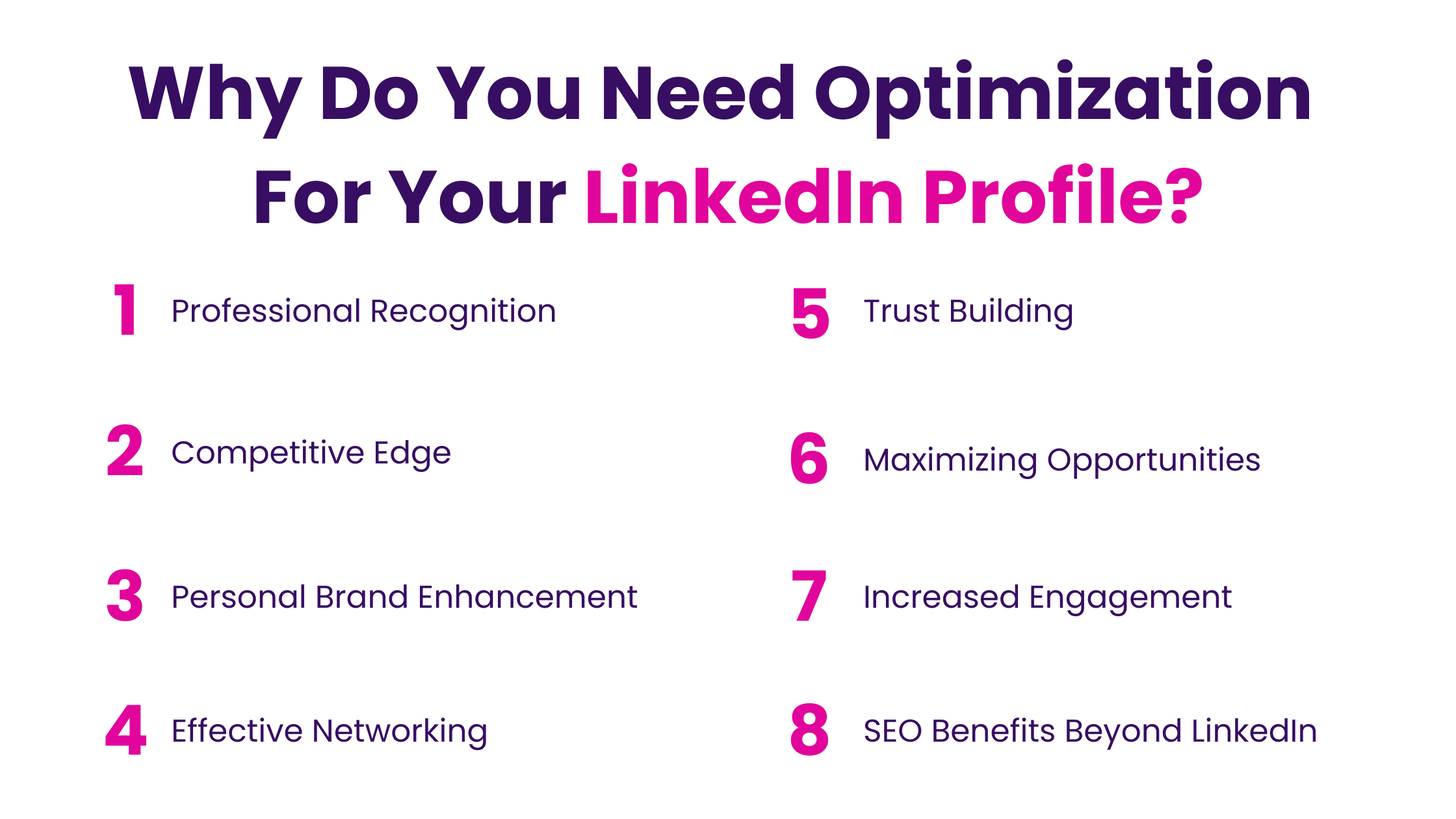 Why Do You Need Optimization For Your LinkedIn Profile