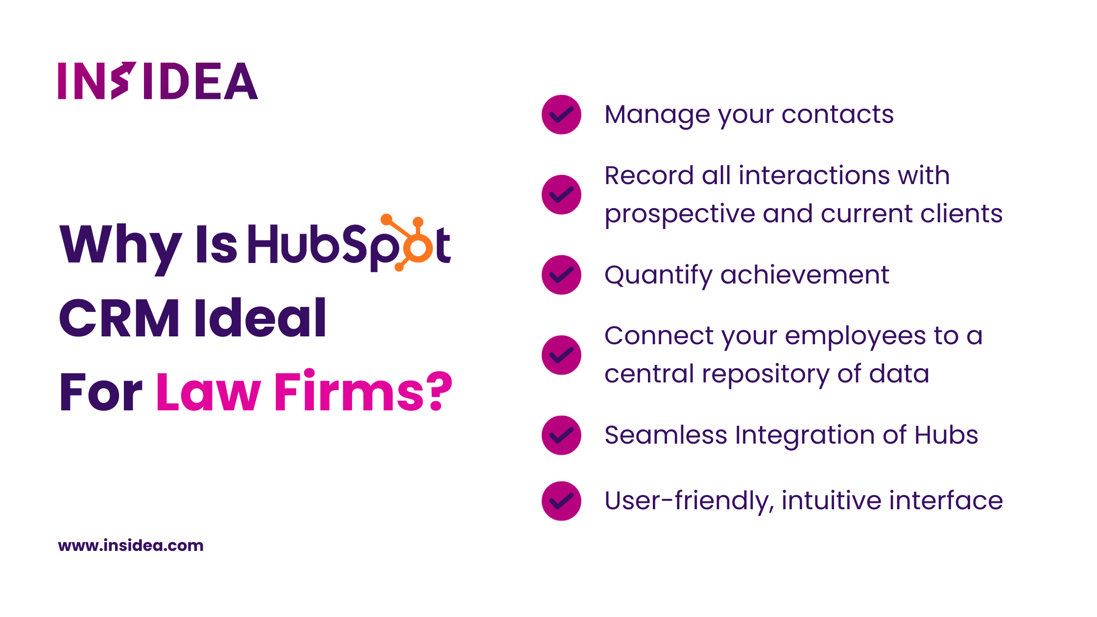Why Is Hubspot CRM Ideal For Law Firms