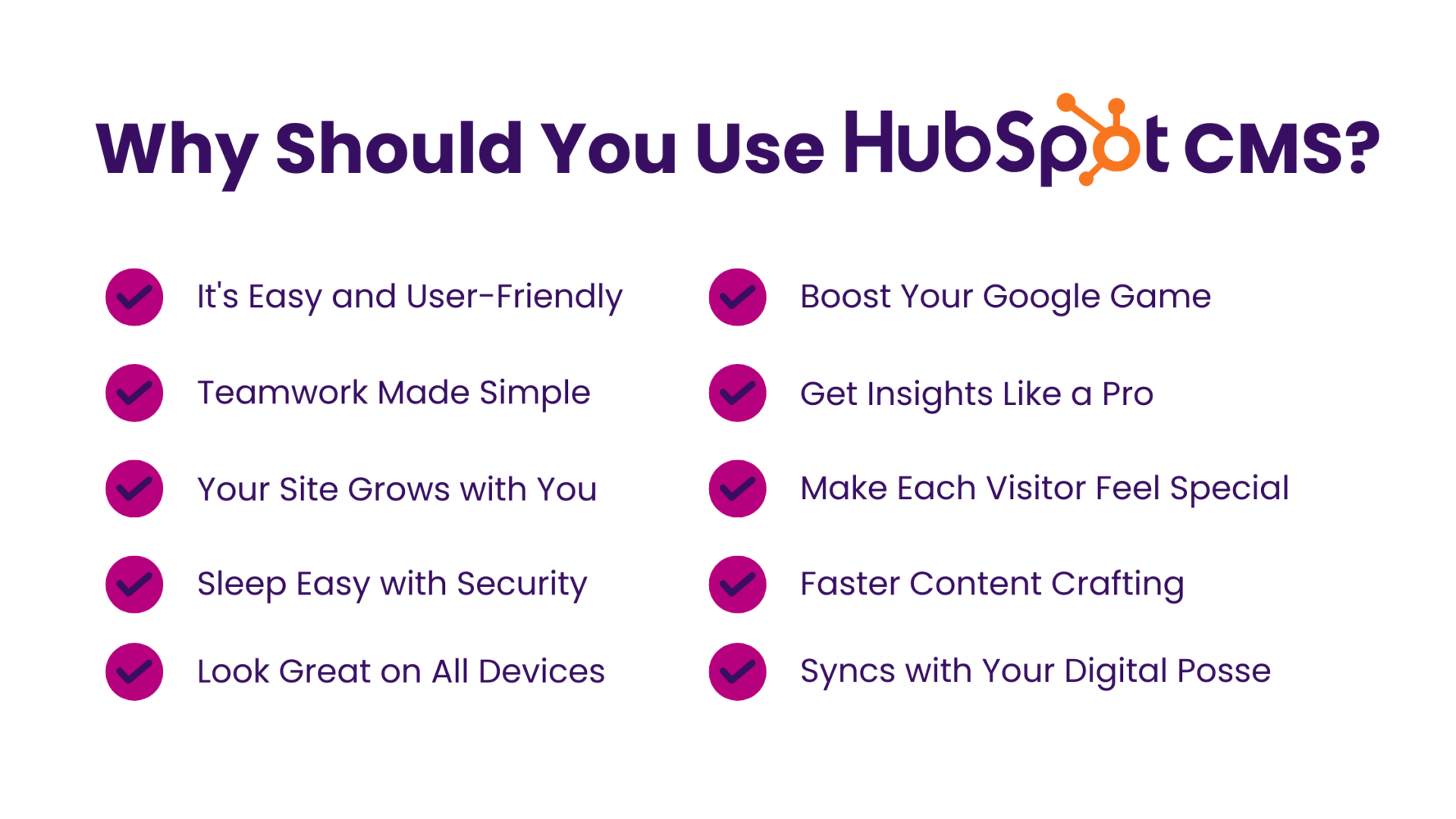 Why Should You Use HubSpot CMS