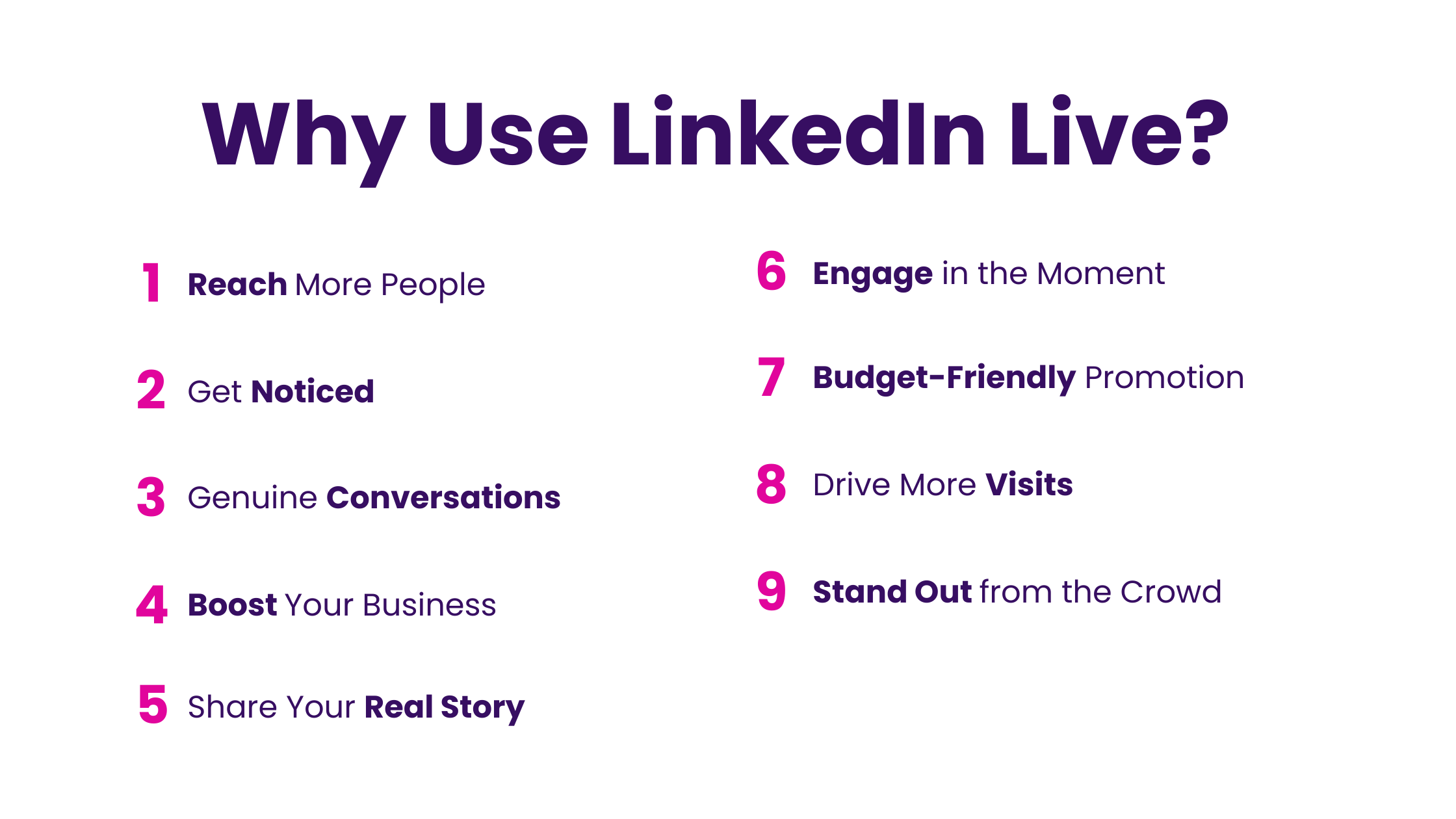 Why Use LinkedIn Live
