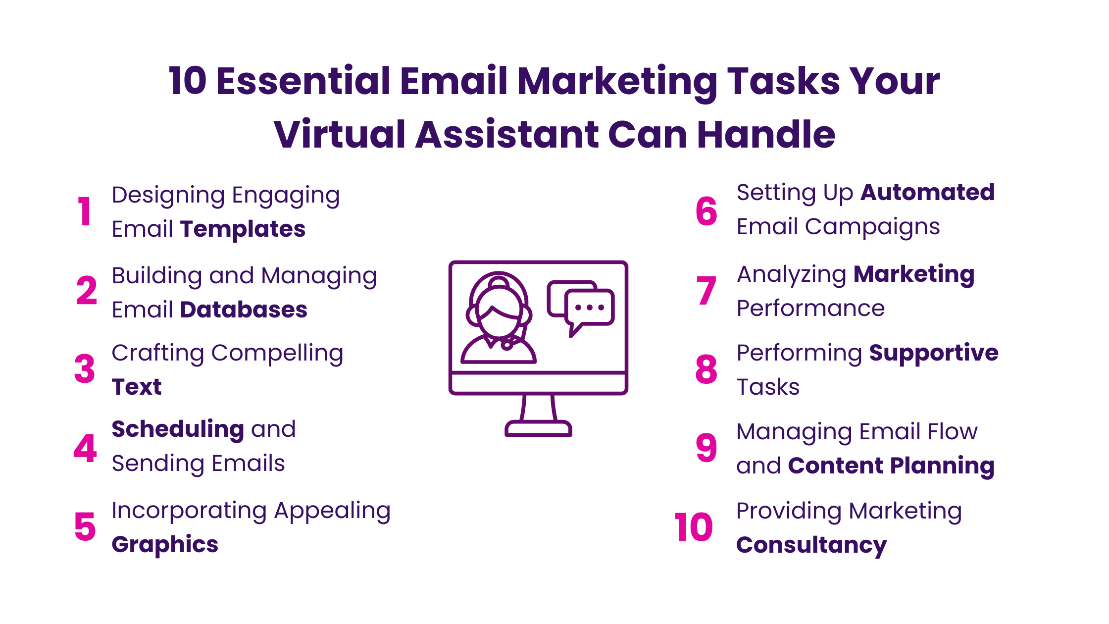 10 Essential Email Marketing Tasks Your Virtual Assistant Can Handle