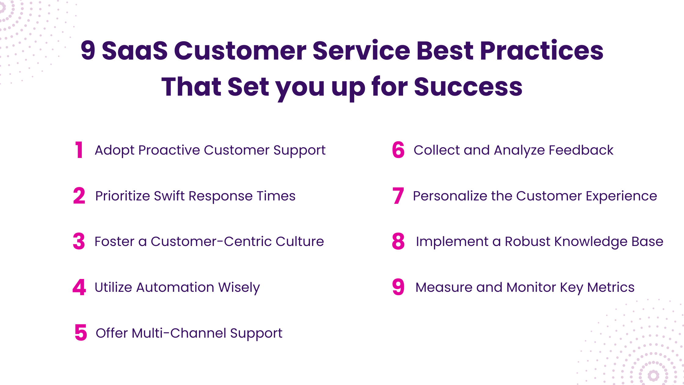 9 SaaS Customer Service Best Practices That Set you up for Success