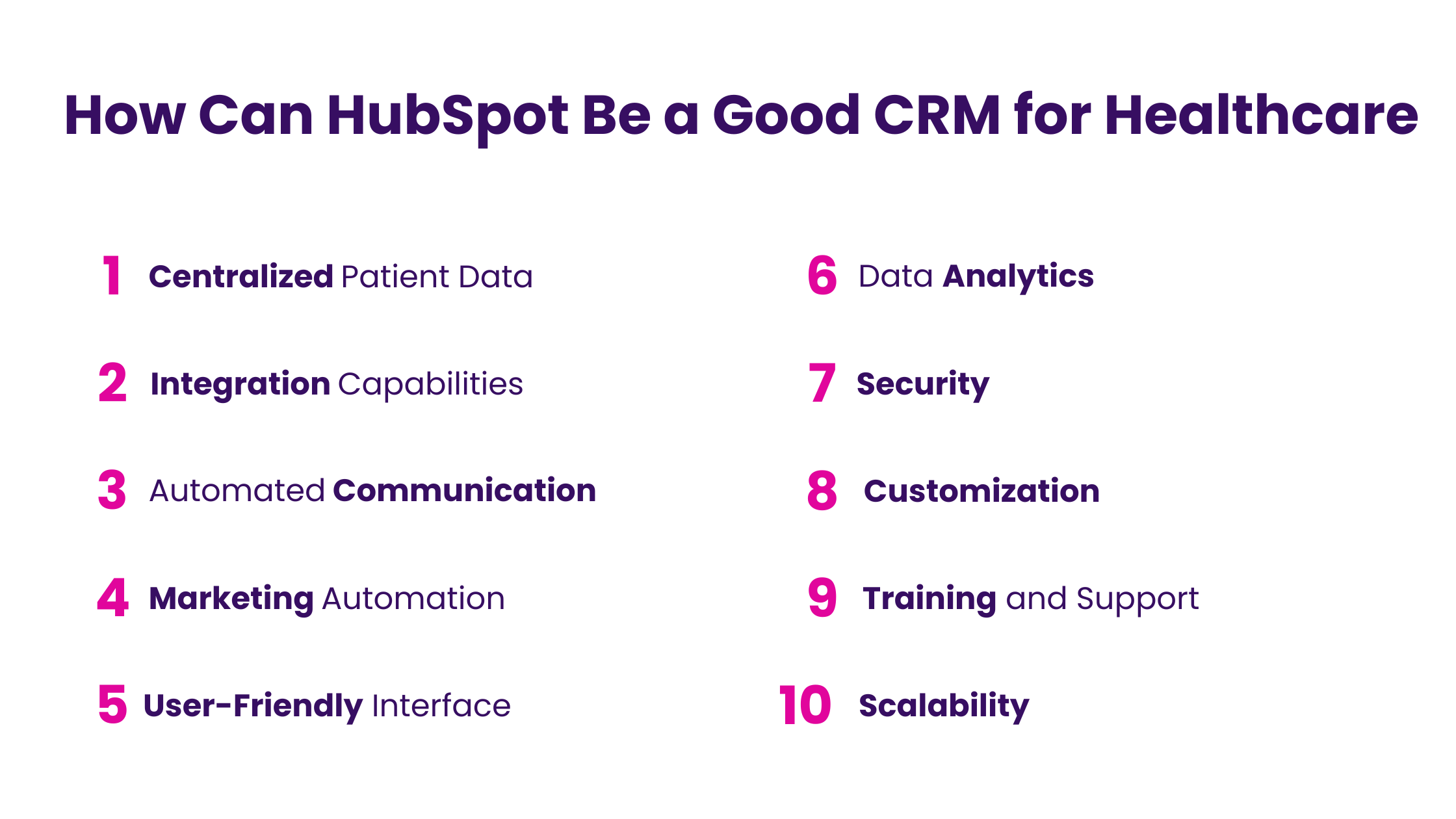 How Can HubSpot Be a Good CRM for Healthcare