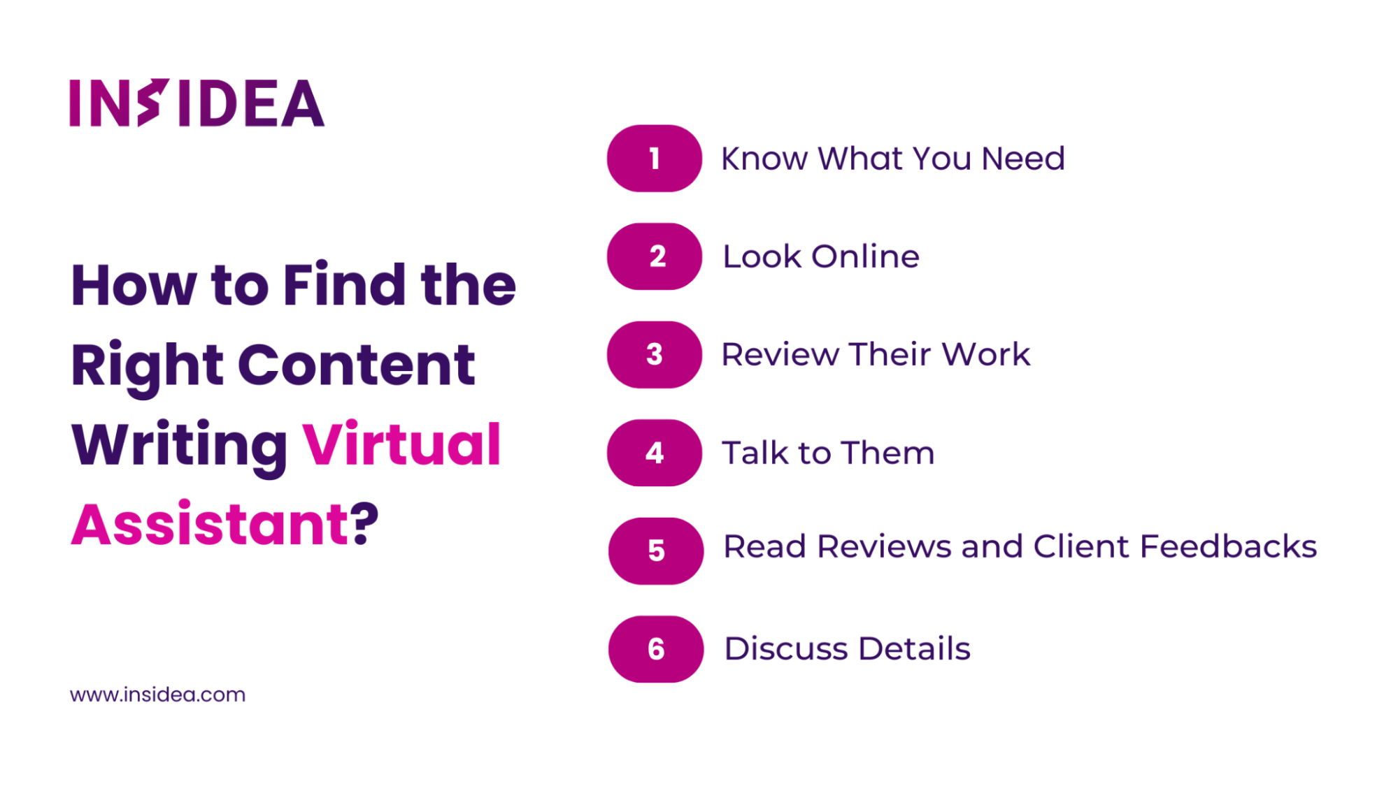 How to find the right content writing virtual assistant