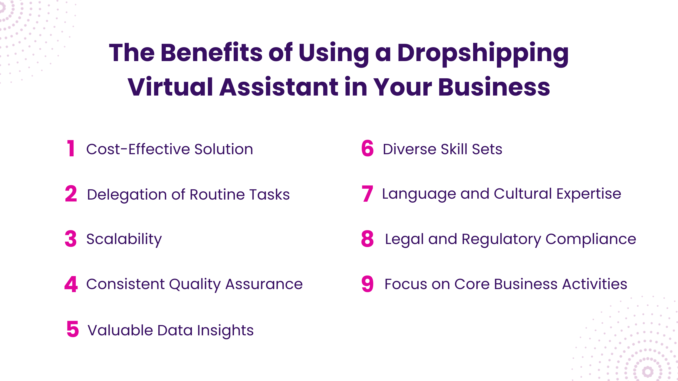 The Benefits of Using a Dropshipping Virtual Assistant in Your Business