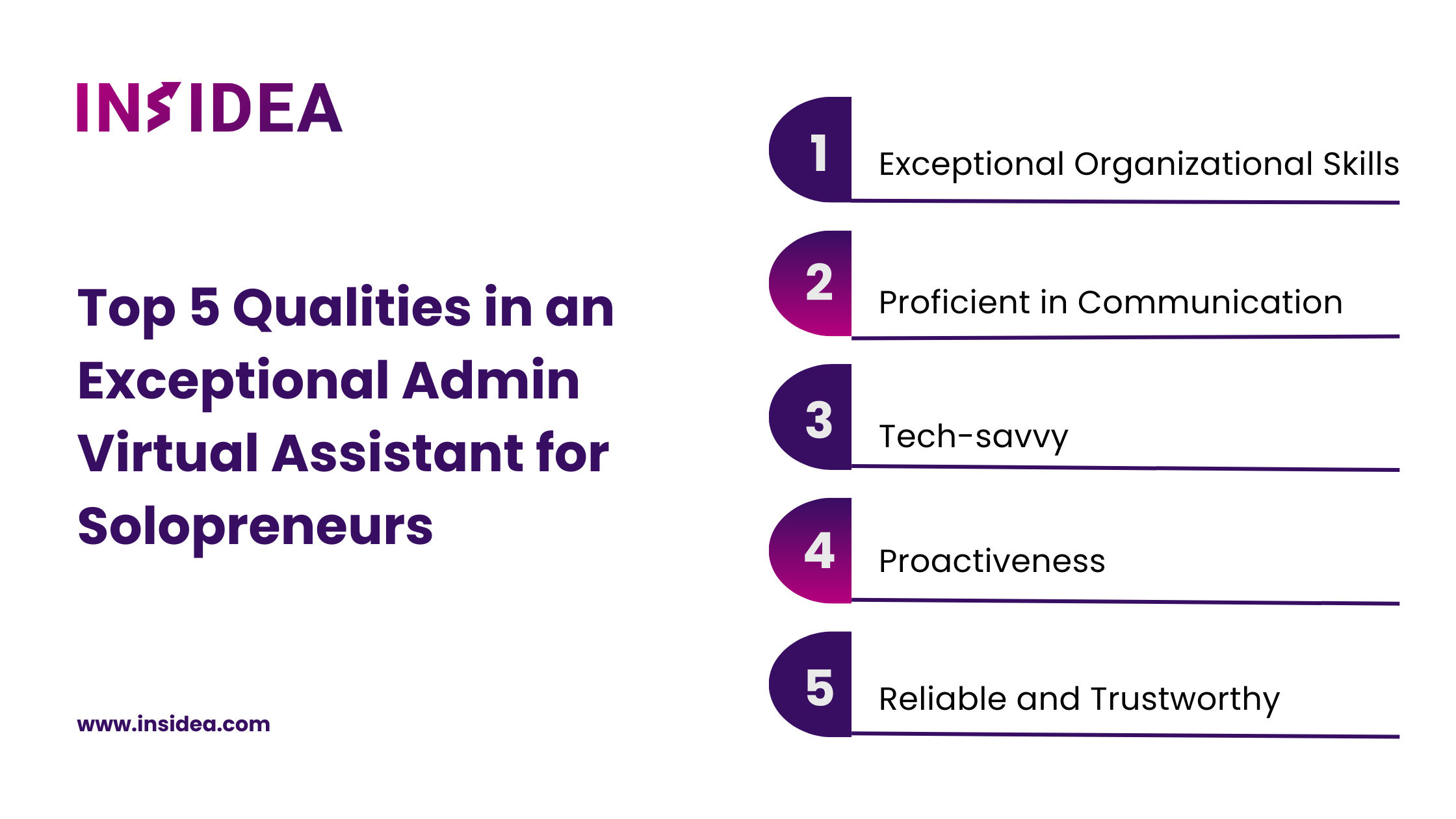 Top 5 Qualities in an Exceptional Admin Virtual Assistant for Solopreneurs