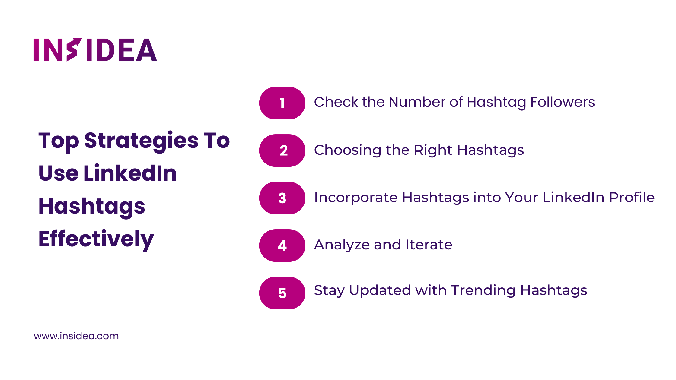 Top Strategies To Use LinkedIn Hashtags Effectively