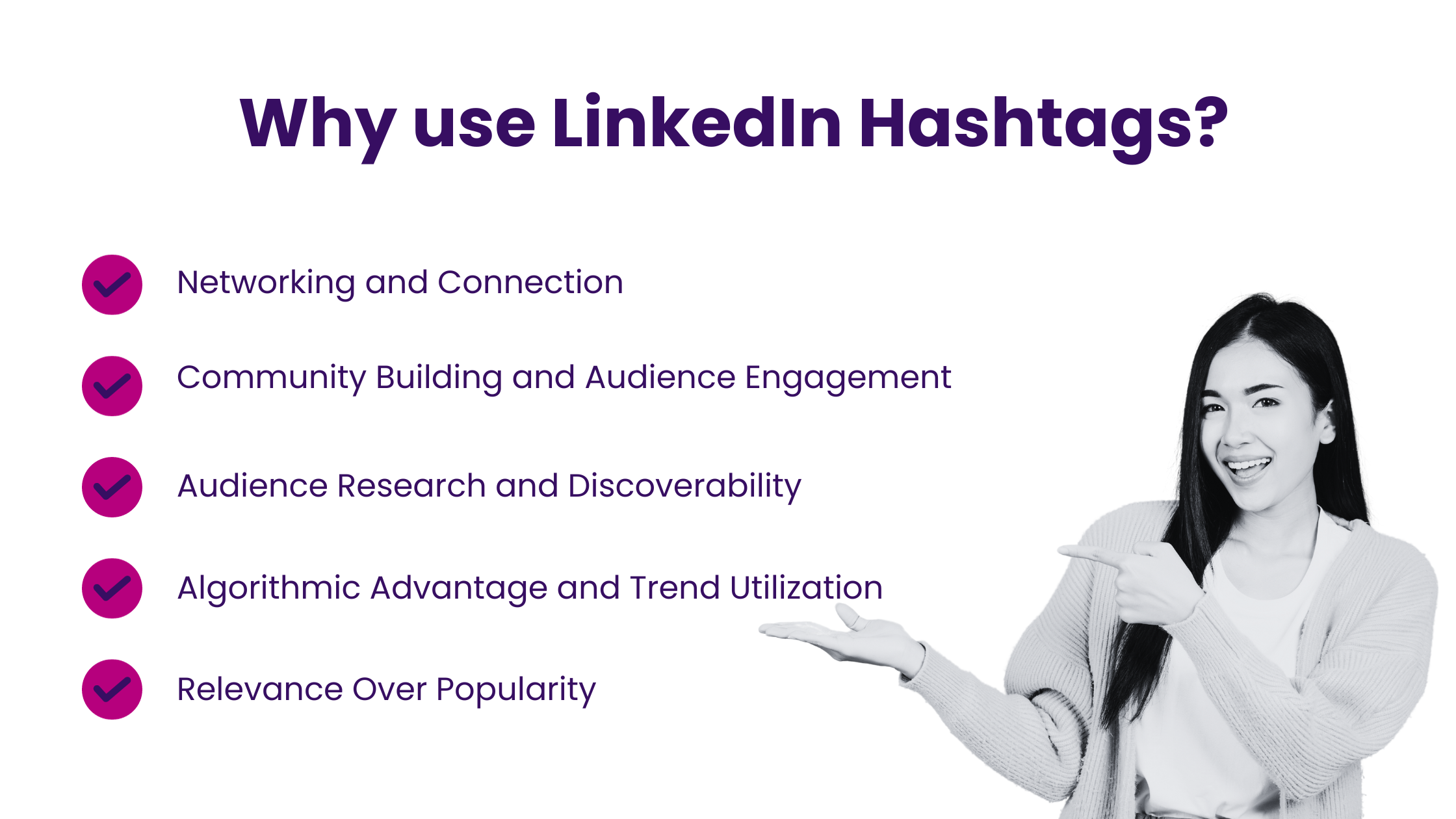 Why use LinkedIn Hashtags