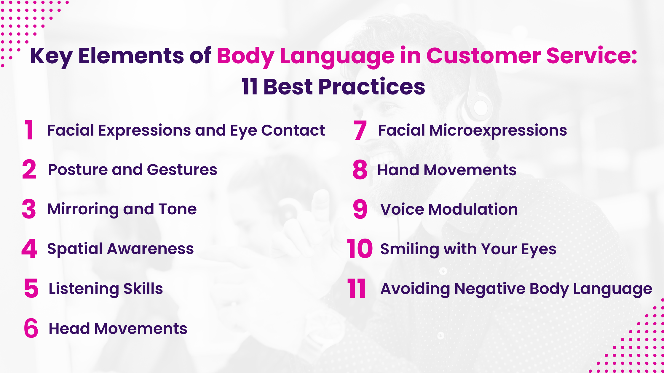 Key Elements of Body Language in Customer Service 11 Best Practices