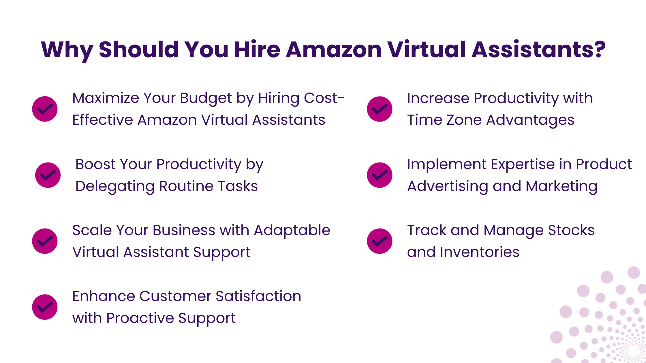 Why Should You Hire Amazon Virtual Assistants