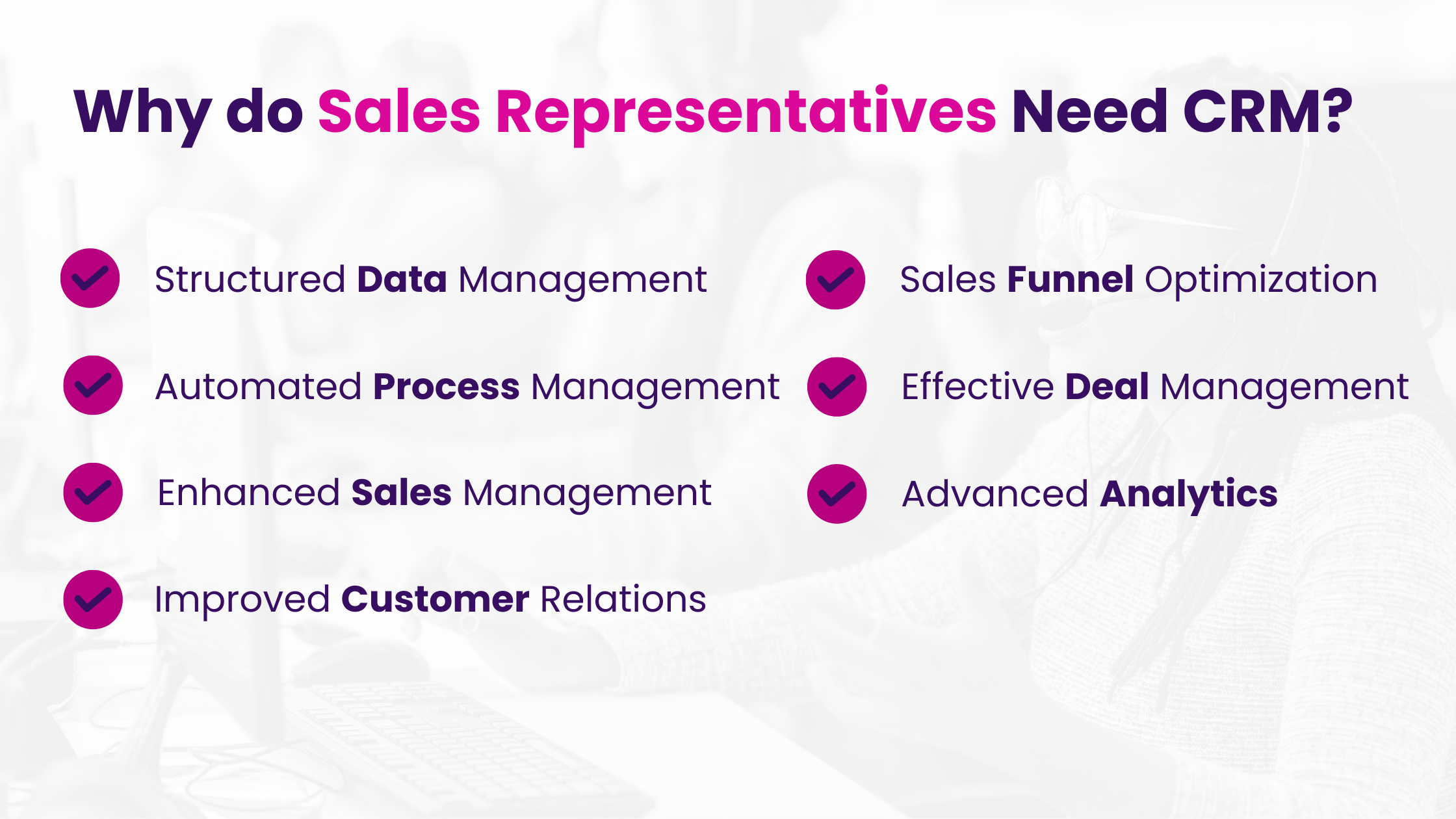 Why do Sales Representatives Need CRM