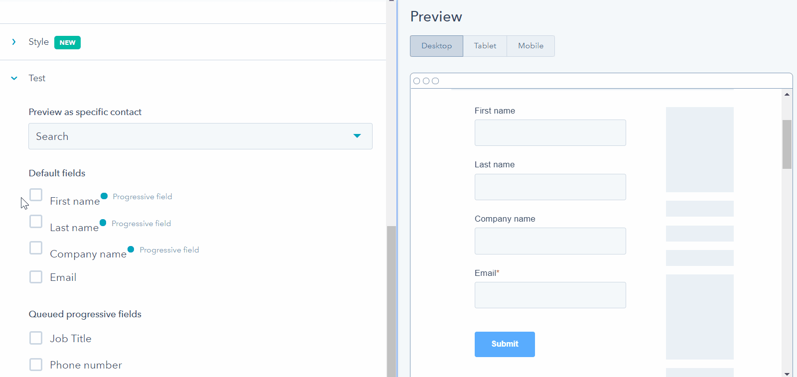 Streamline Your Forms with Progressive Profiling