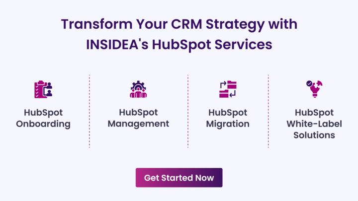 Transform Your CRM strategy with INSIDEA's HubSpot Services