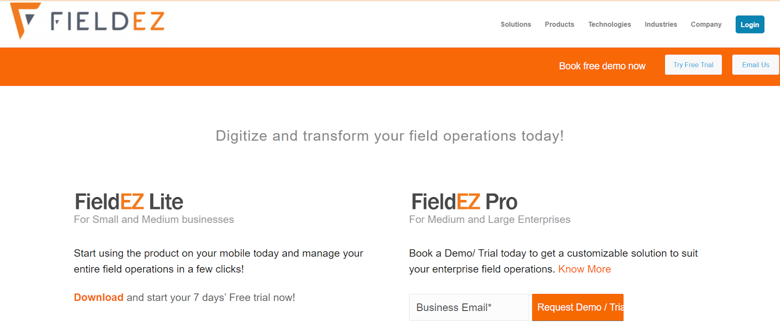 FieldEZ CRM