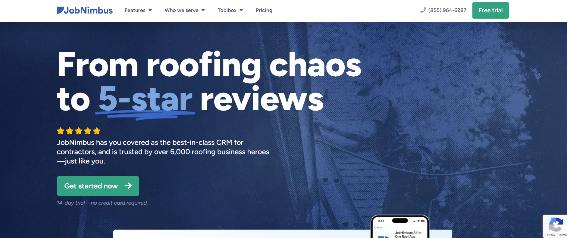 JobNimbus CRM for restoration companies