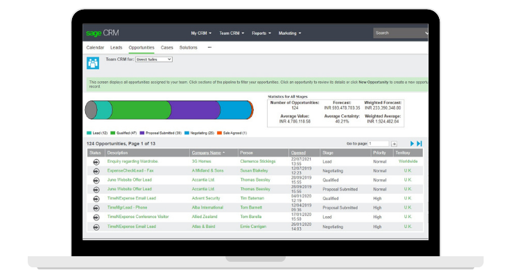 Sage CRM 