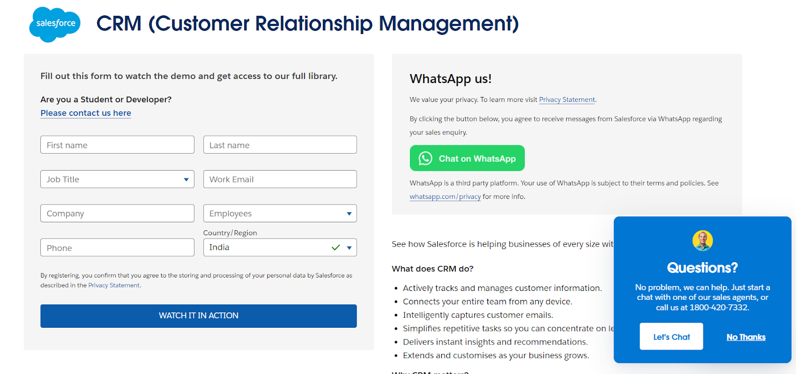 Salesforce CRM