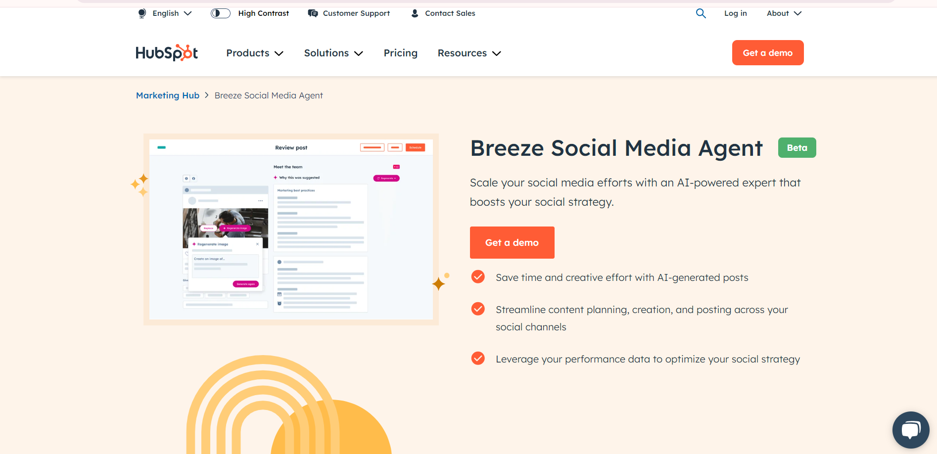 What Is Breeze Social Media Agent