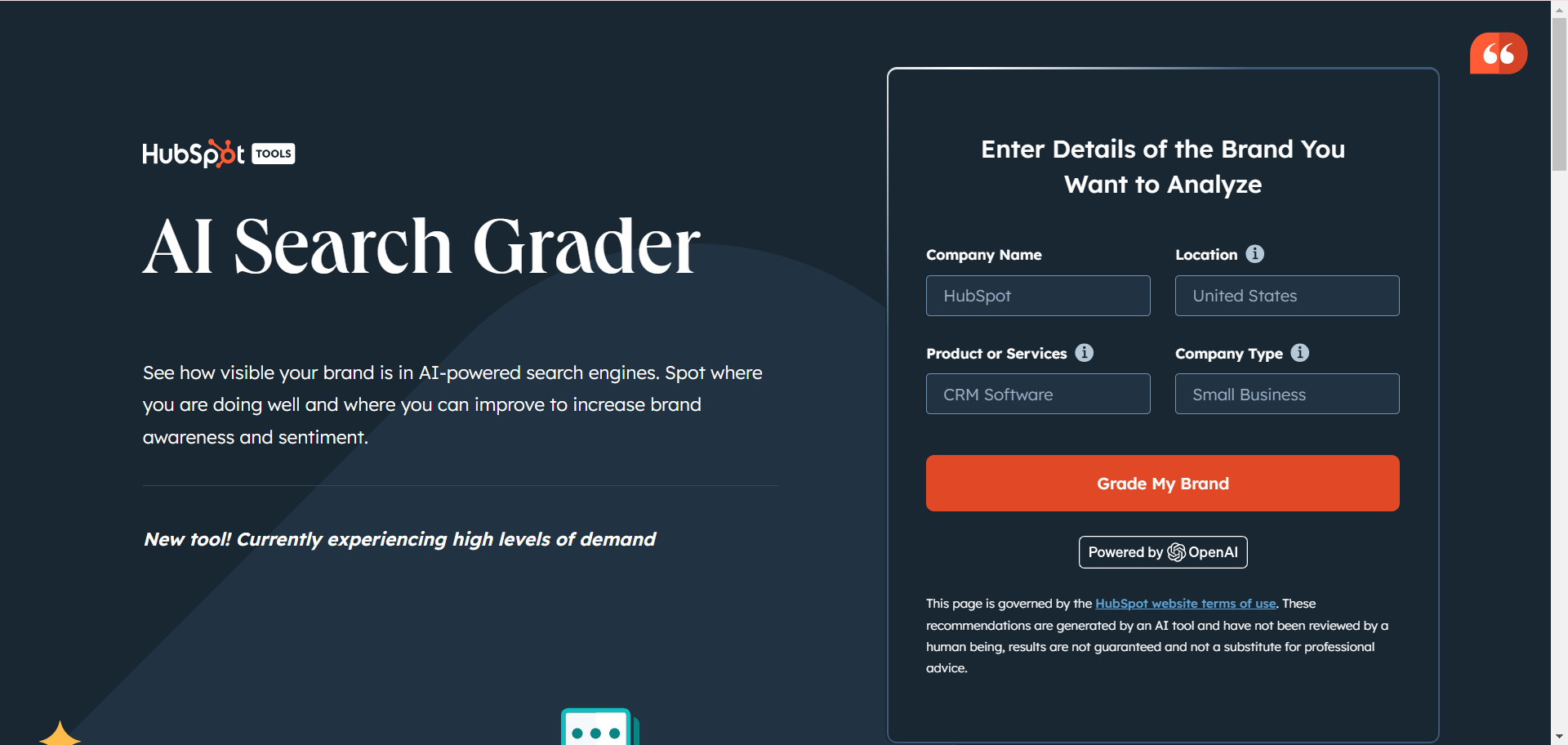 AI Search Grader