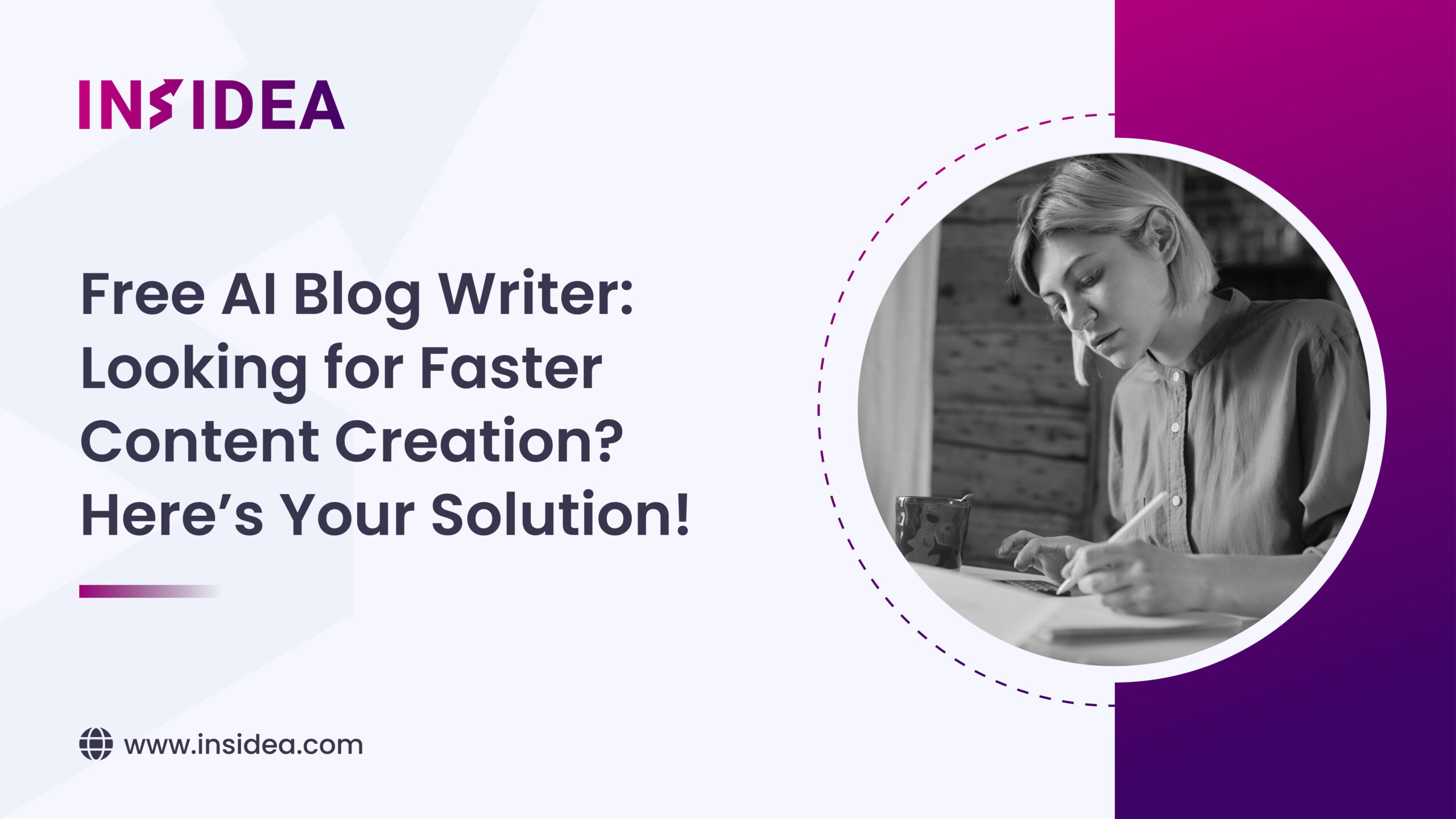 Free AI Blog Writer Looking for Faster Content Creation Here’s Your Solution