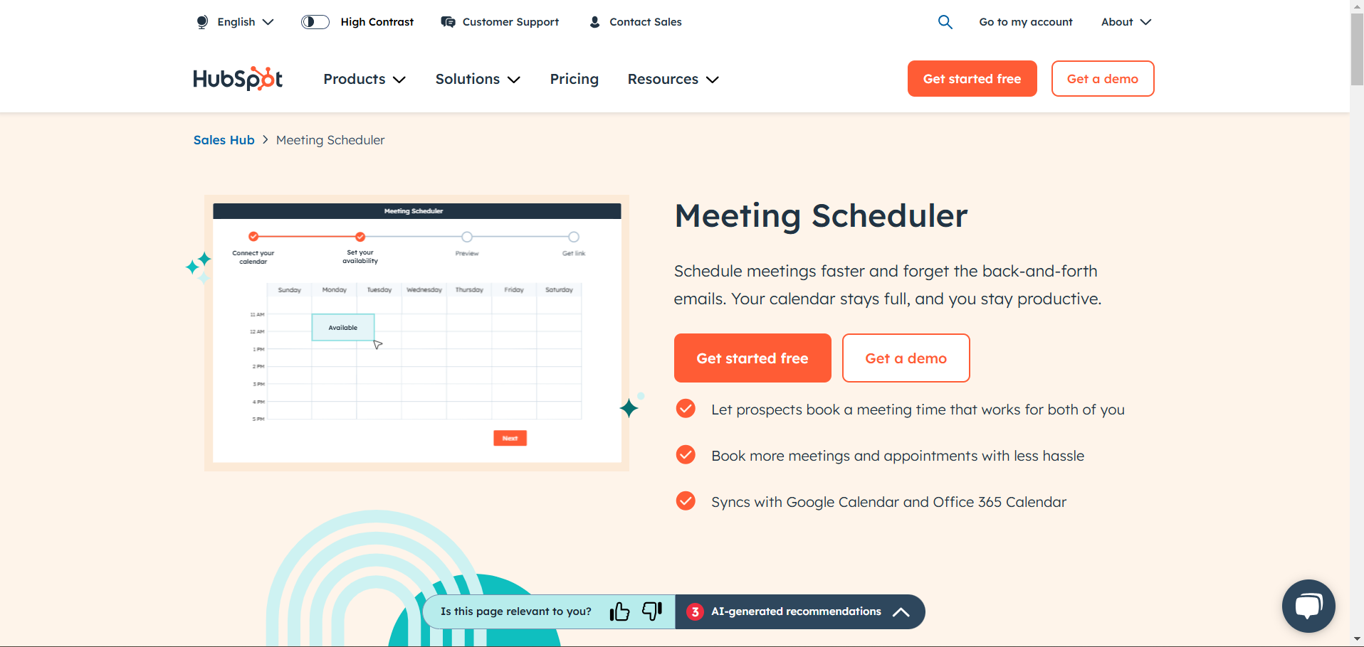 Utilize HubSpot’s Meeting Tool for Direct Scheduling Links 