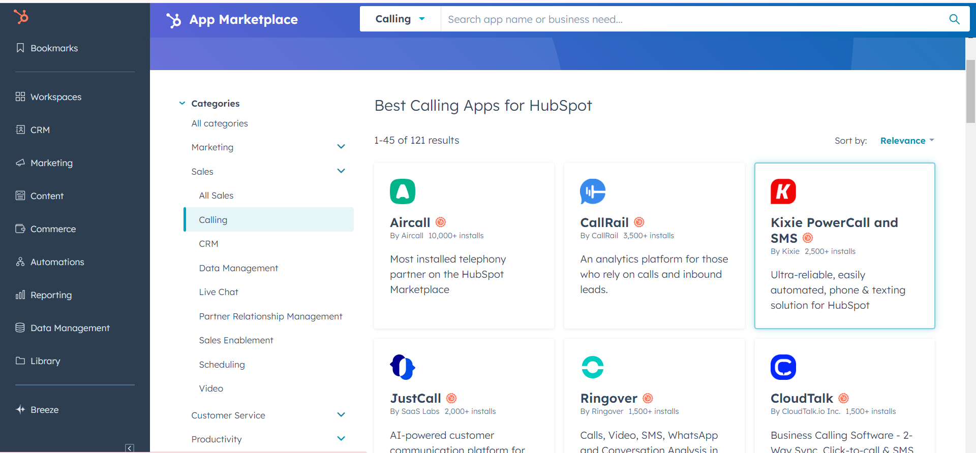 Integrate With Your Calling Tools