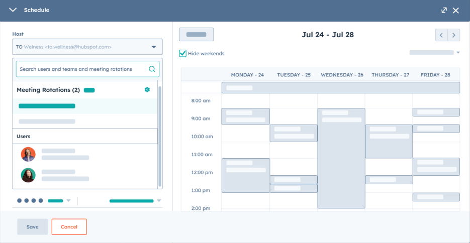 Set Up the Meeting Tool