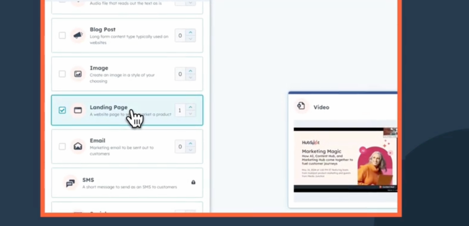 Remix a webinar into a landing page, email, blog post, and social media video clips