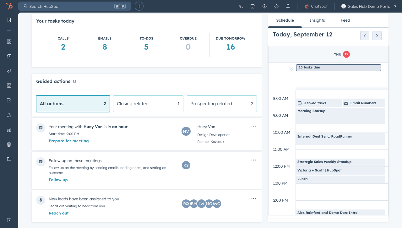 Smart lead prioritization