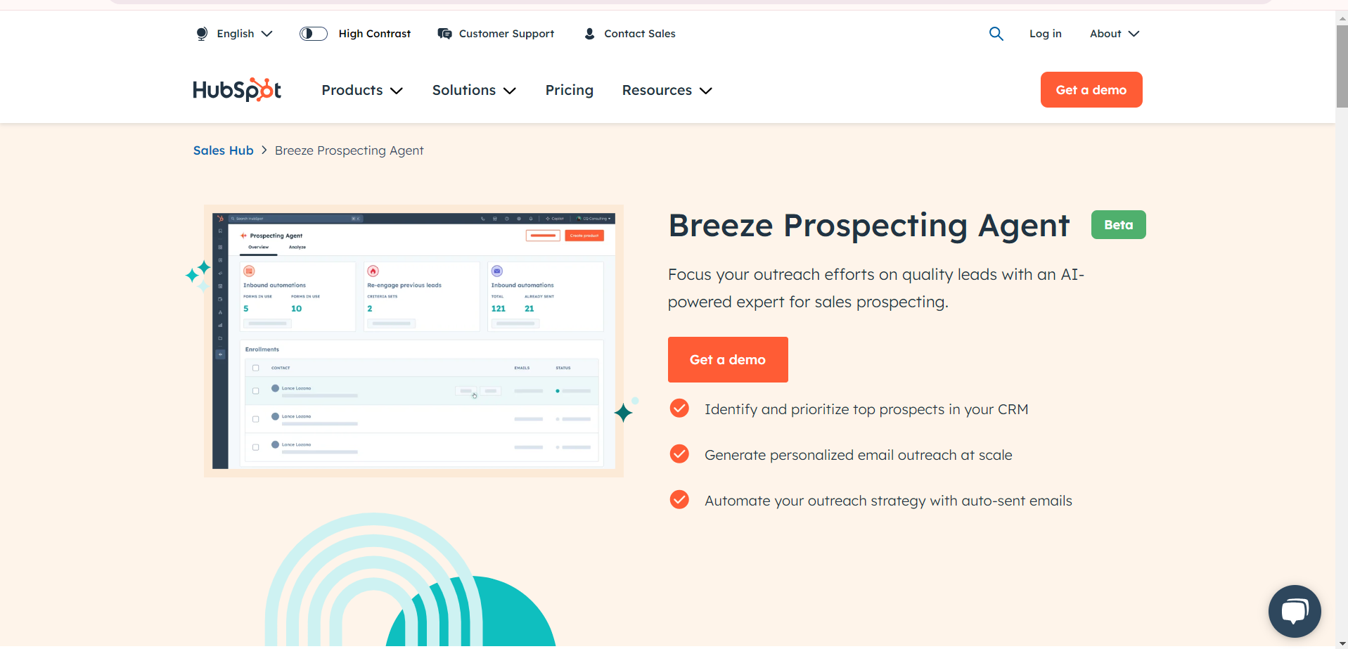 What Is the Breeze Prospecting Agent