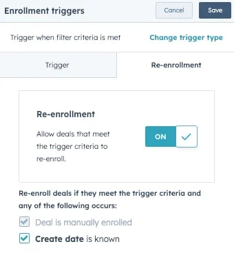 Re-enrollment