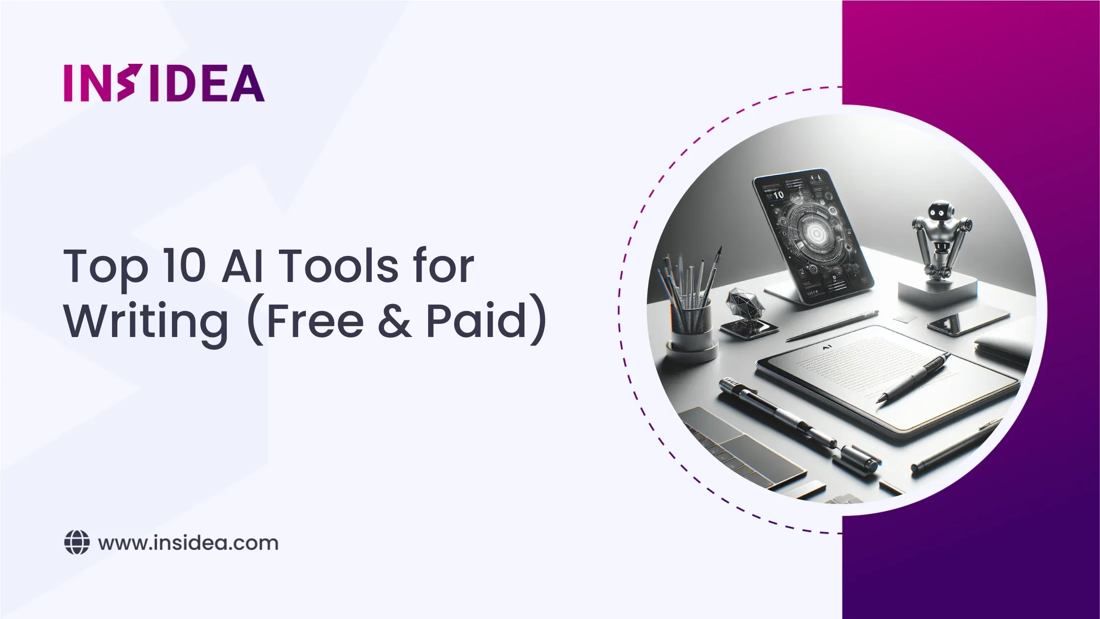 Top 10 AI Tools for Writing (Free & Paid)