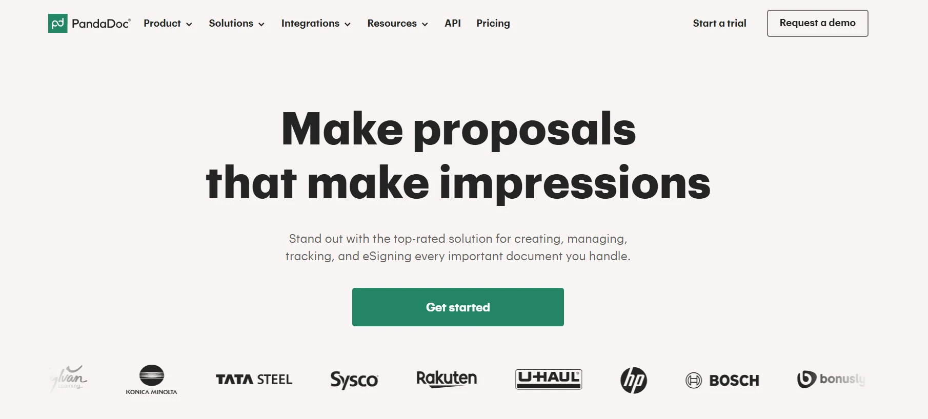 PandaDoc Sales Quoting Software