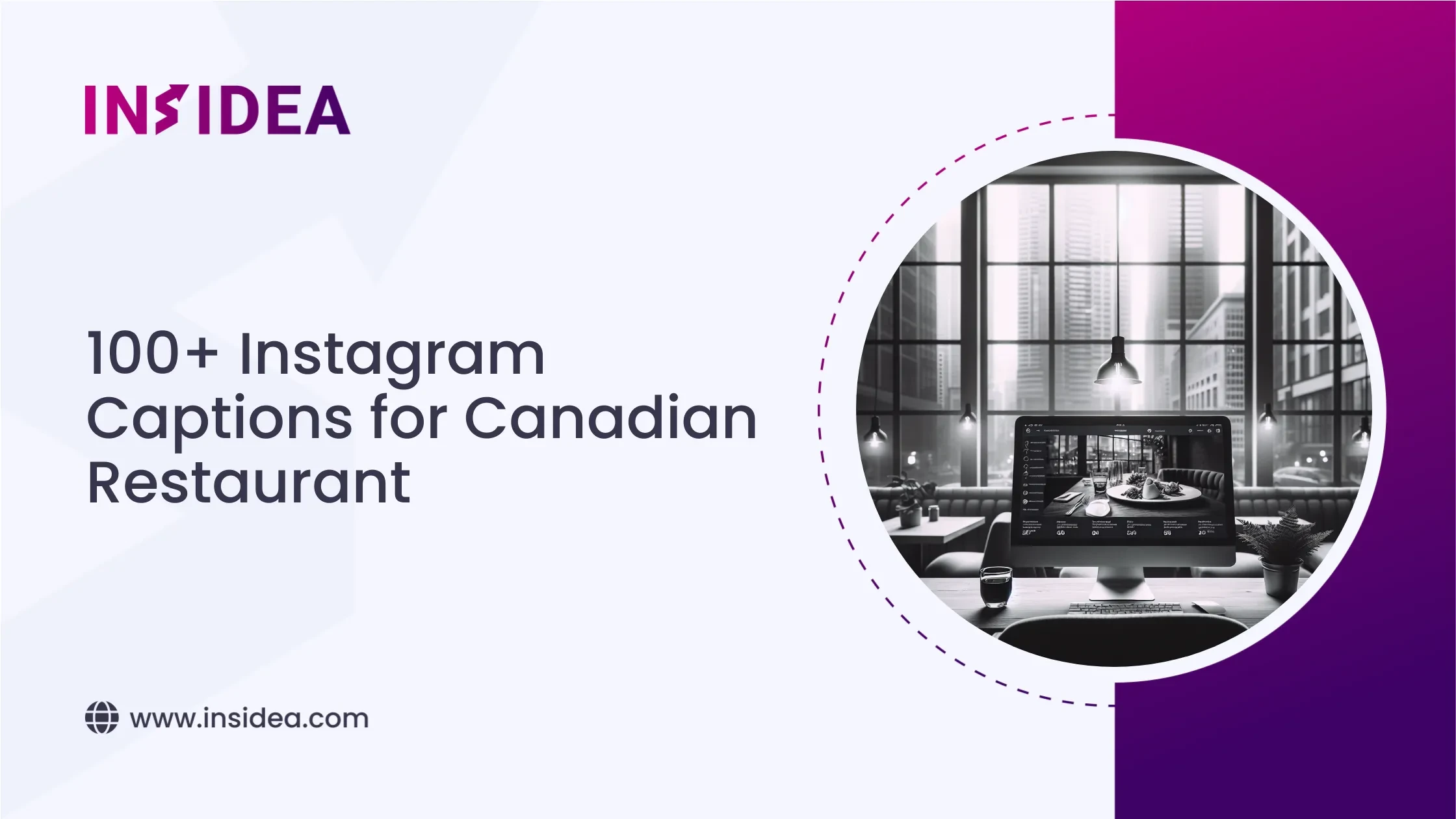 100+ Instagram Captions for Canadian Restaurant