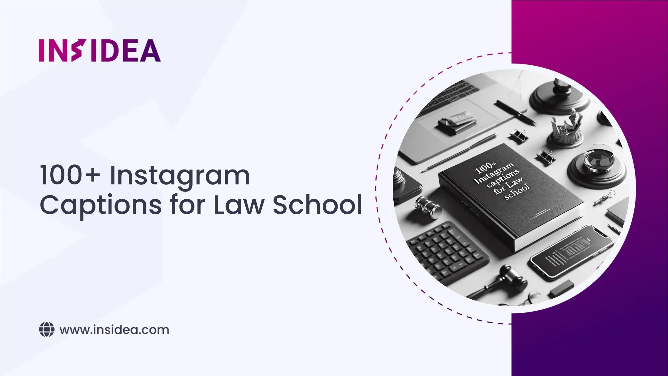 100+ Instagram Captions for Law School
