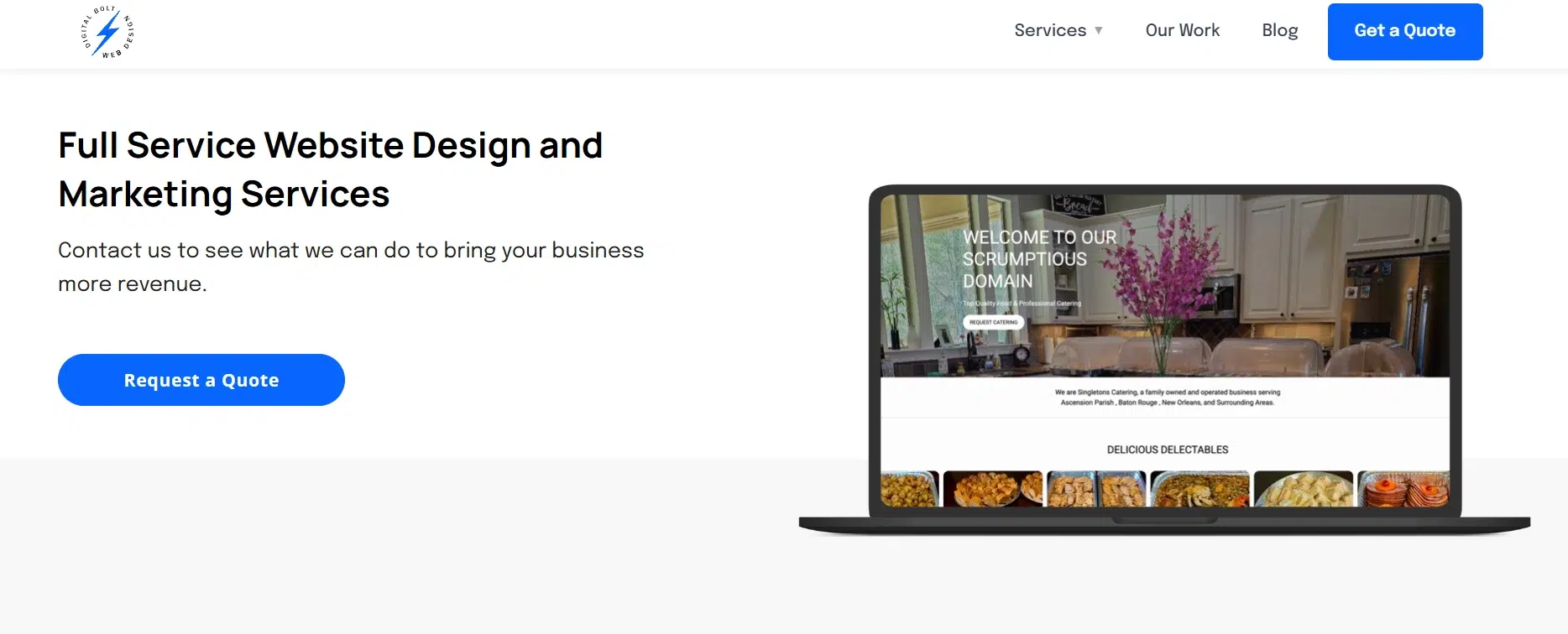 DIGITAL BOLT WEB DESIGN