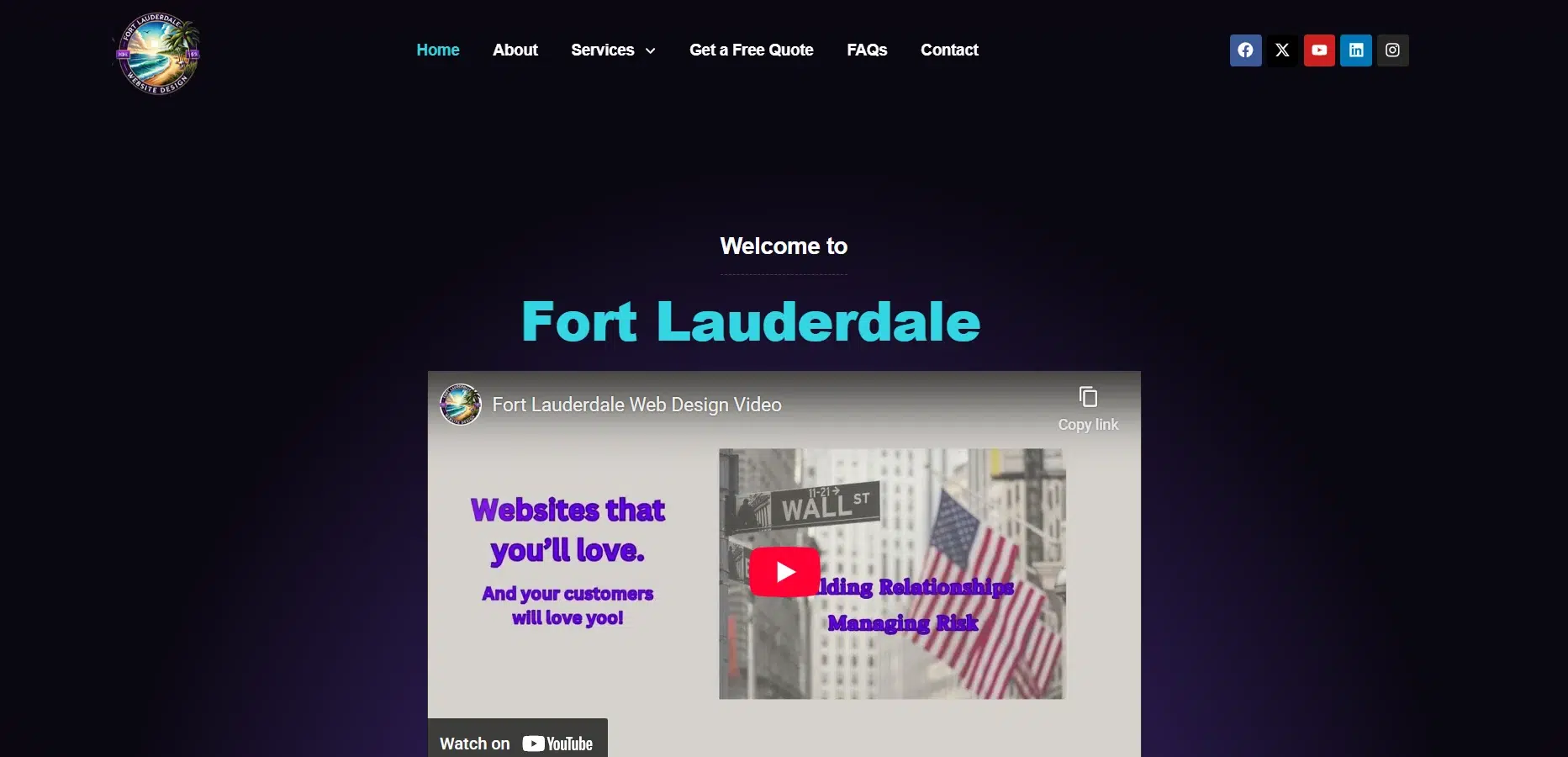 Fort Lauderdale Website Design