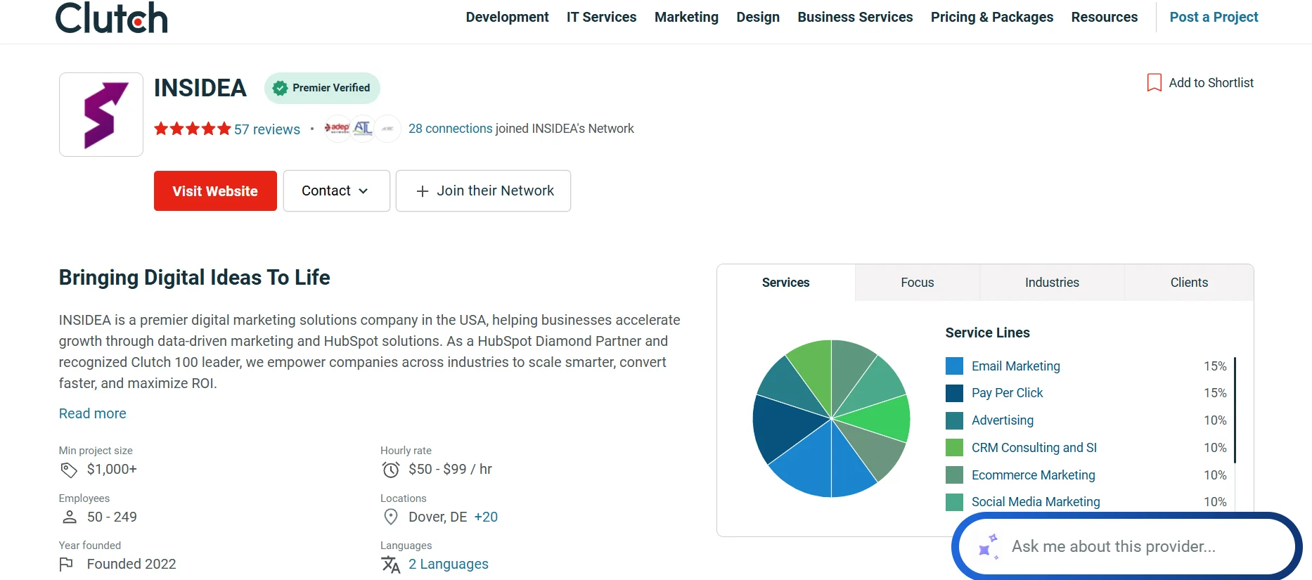 Clutch-Verified Client Results