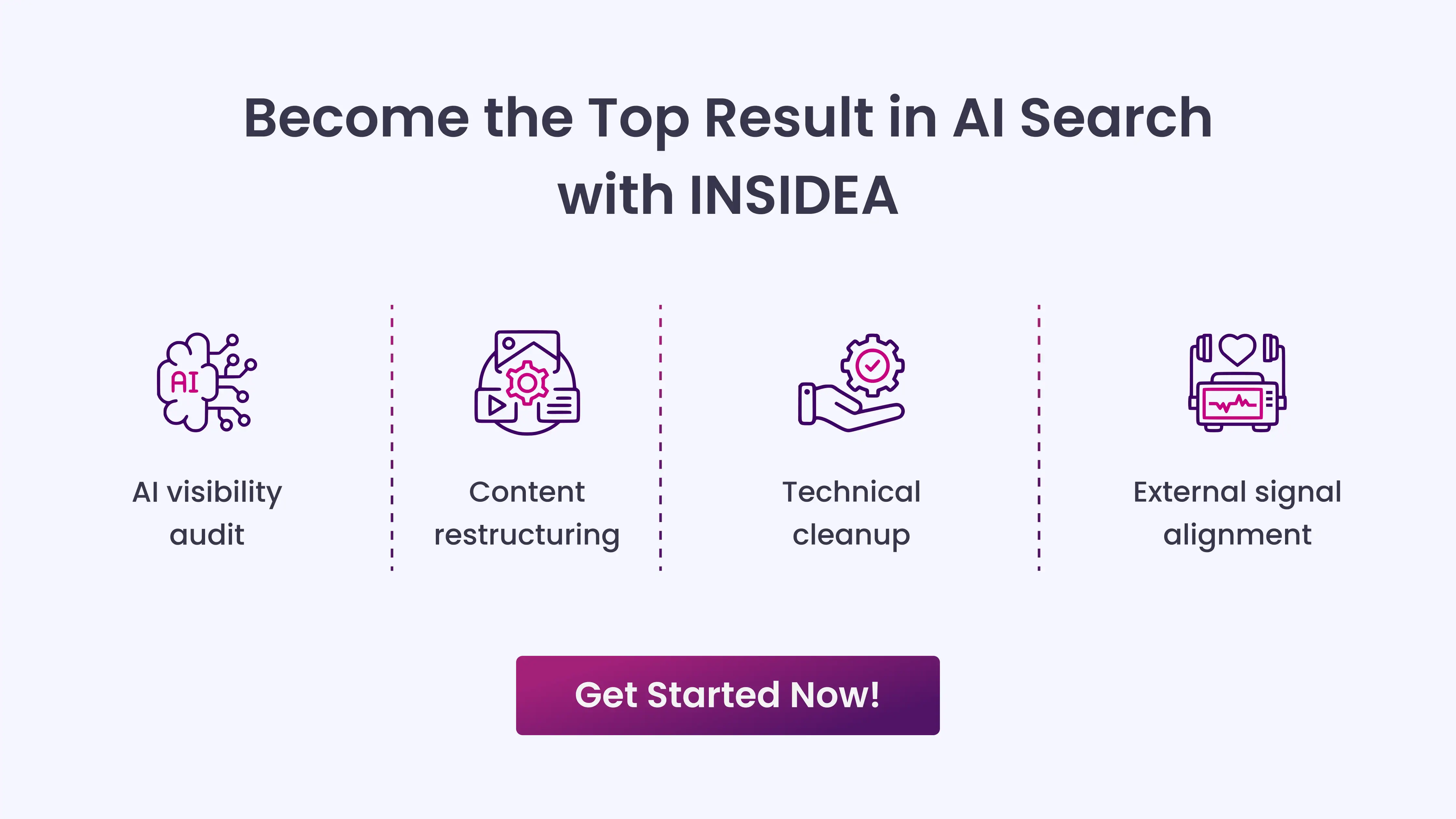 Become the Top Result in AI Search with INSIDEA